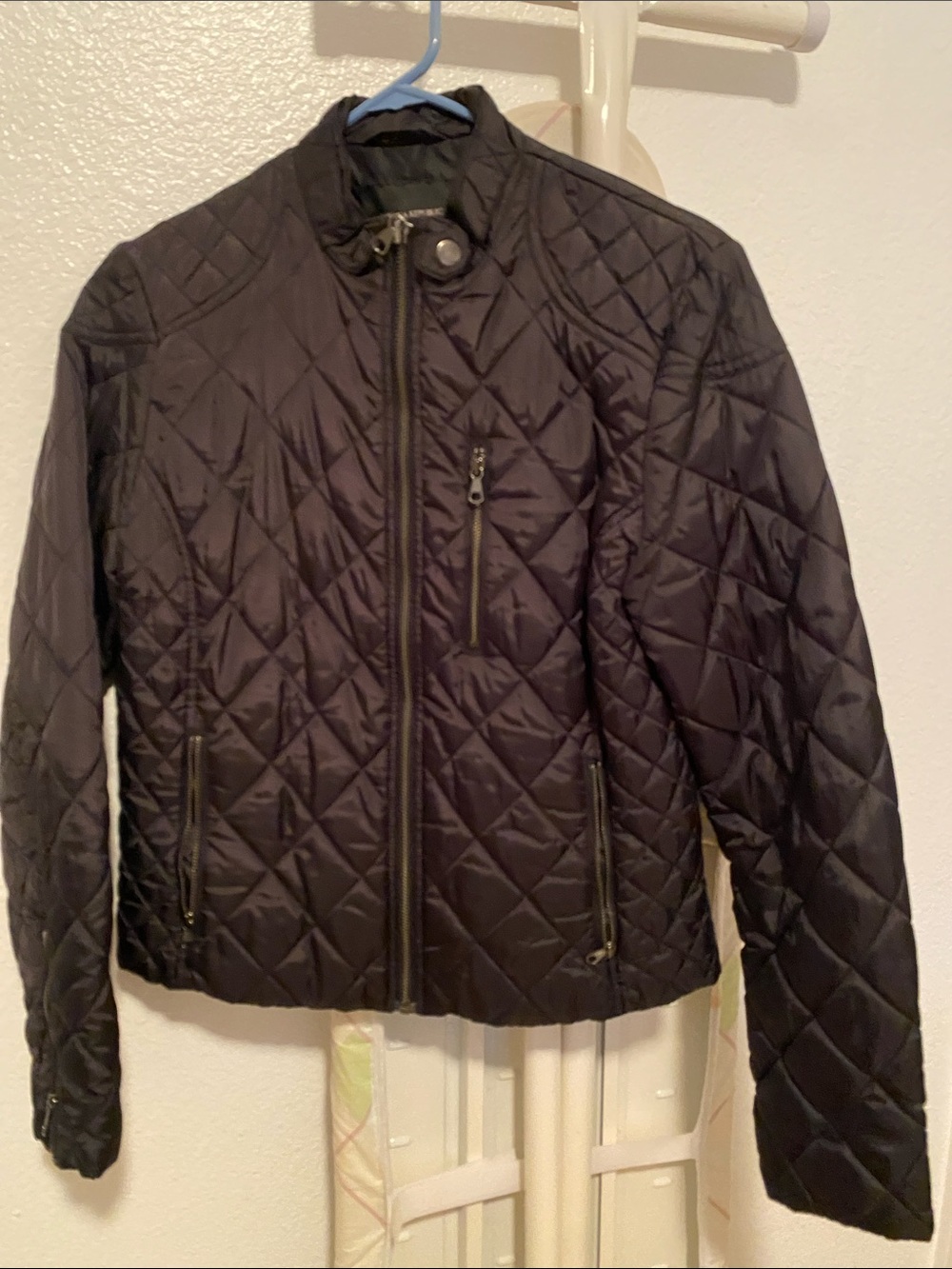 Banana Republic Black Quilted Puffer Jacket